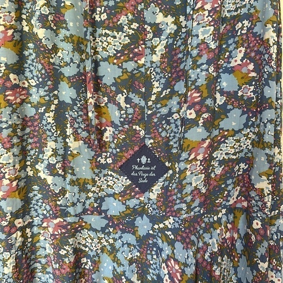 Blutsgeschwister dress viscose fits like medium floral - Picture 5 of 11